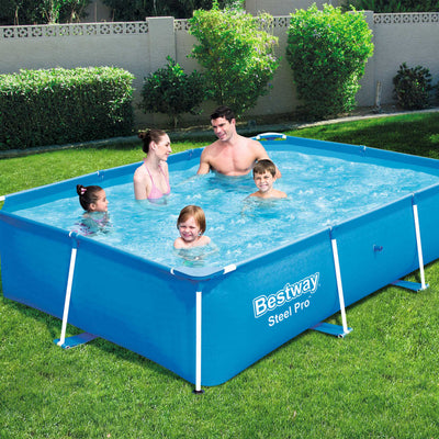 Steel Pro Swimming Pool with Steel Frame 259x170x61 cm 56403-Bestway-Yes Bebe