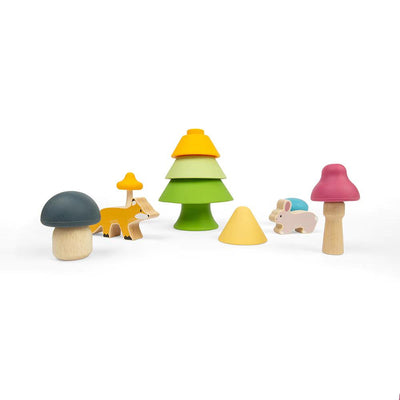 Forest Friends Playset-Playsets-Bigjigs-Yes Bebe