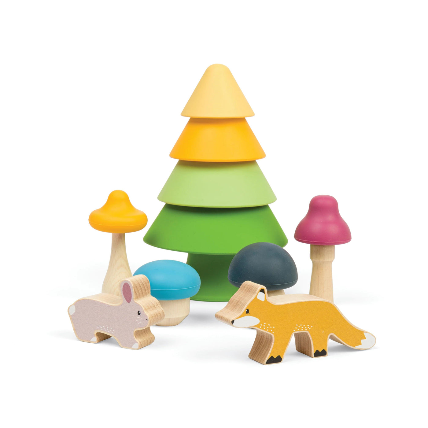 Forest Friends Playset-Playsets-Bigjigs-Yes Bebe