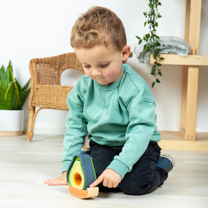 Rocking Avocado-Activity Toys-Bigjigs-Yes Bebe