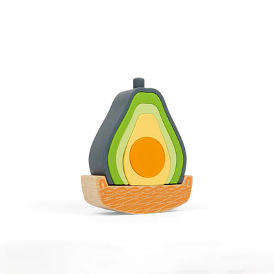 Rocking Avocado-Activity Toys-Bigjigs-Yes Bebe