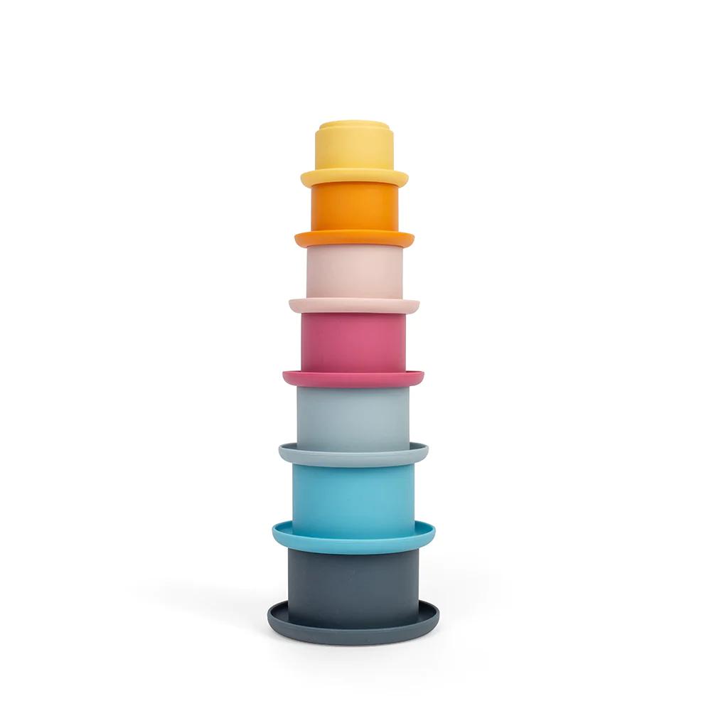 Stacking Cups-Sorting & Stacking Toys-Bigjigs-Yes Bebe