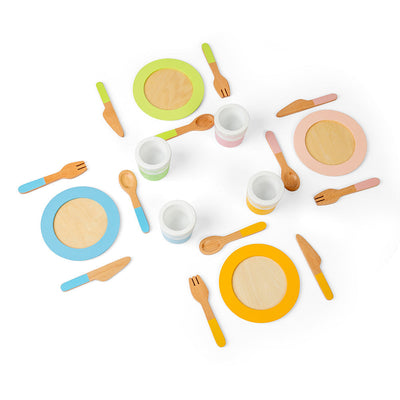 Dinner Service Set-Bigjigs Toys-Yes Bebe