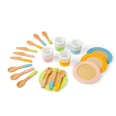 Dinner Service Set-Bigjigs Toys-Yes Bebe