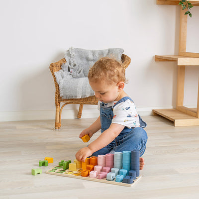 Fsc® Certified 1-10 Counting Board-Bigjigs Toys-Yes Bebe