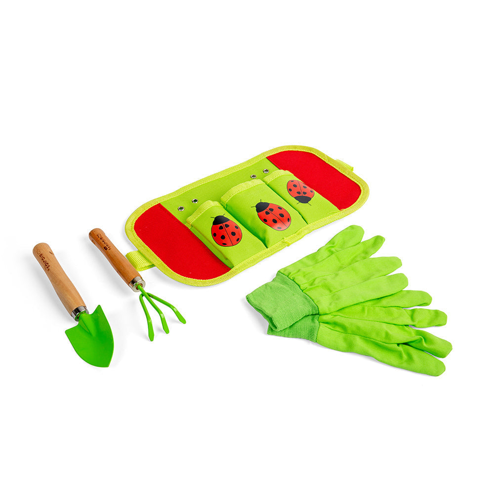 Gardening Starter Pack - Red-Bigjigs Toys-Yes Bebe