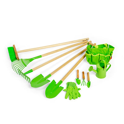 Long Handled Gardening Tool Bundle-Bigjigs Toys-Yes Bebe