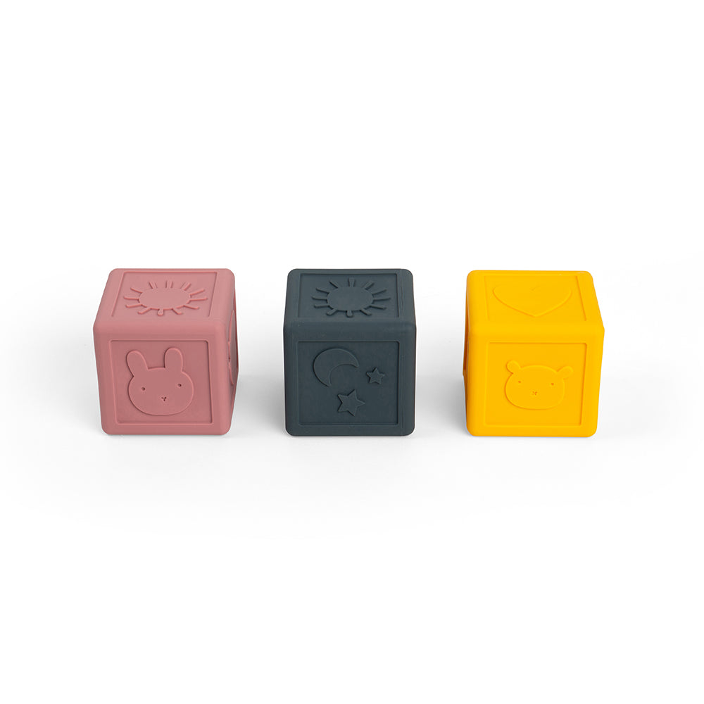Silicone Sensory Cubes-Bigjigs Toys-Yes Bebe