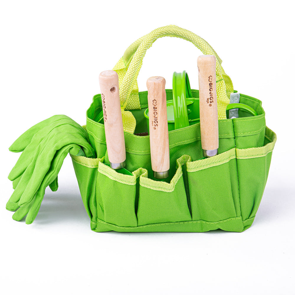 Small Tote Bag With Tools-Bigjigs Toys-Yes Bebe
