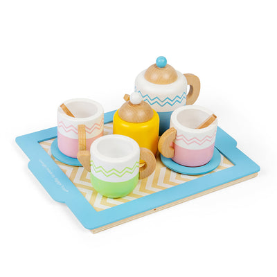 Tea Tray Set-Bigjigs Toys-Yes Bebe