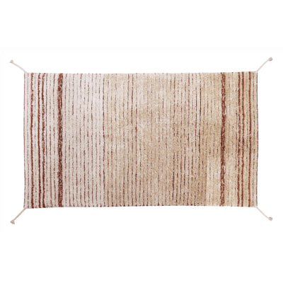 Reversible Washable Rug Twin Toffee