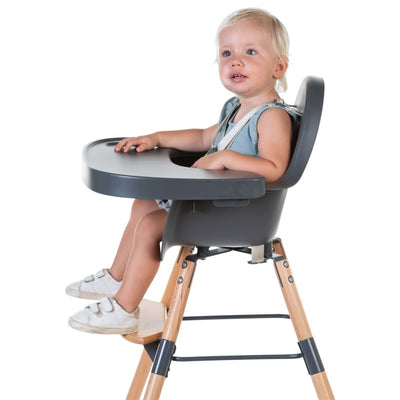 2-in-1 Baby High Chair Evolu 2 Anthracite CHEVOCHNA-High Chair-CHILDHOME-Yes Bebe