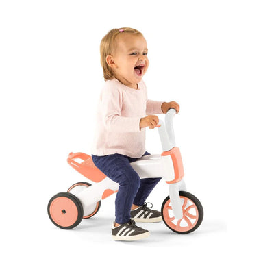 Bunzi 2 in 1 Balance Bike & Trike - Flamingo