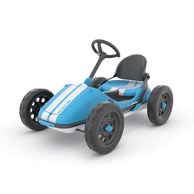 Monzi Foldable Pedal Go Kart - Blue