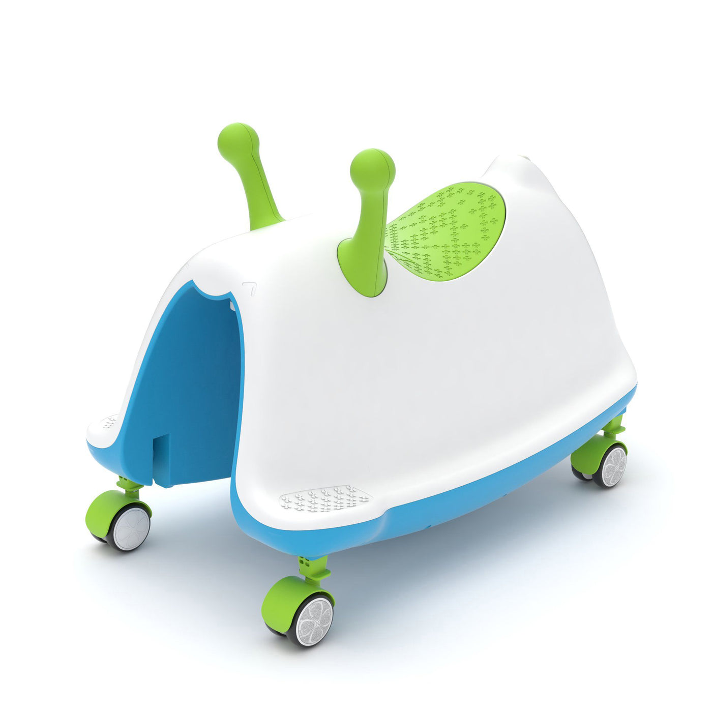Trackie 4 in 1 Rocker and Riding Toy - Lime Blue