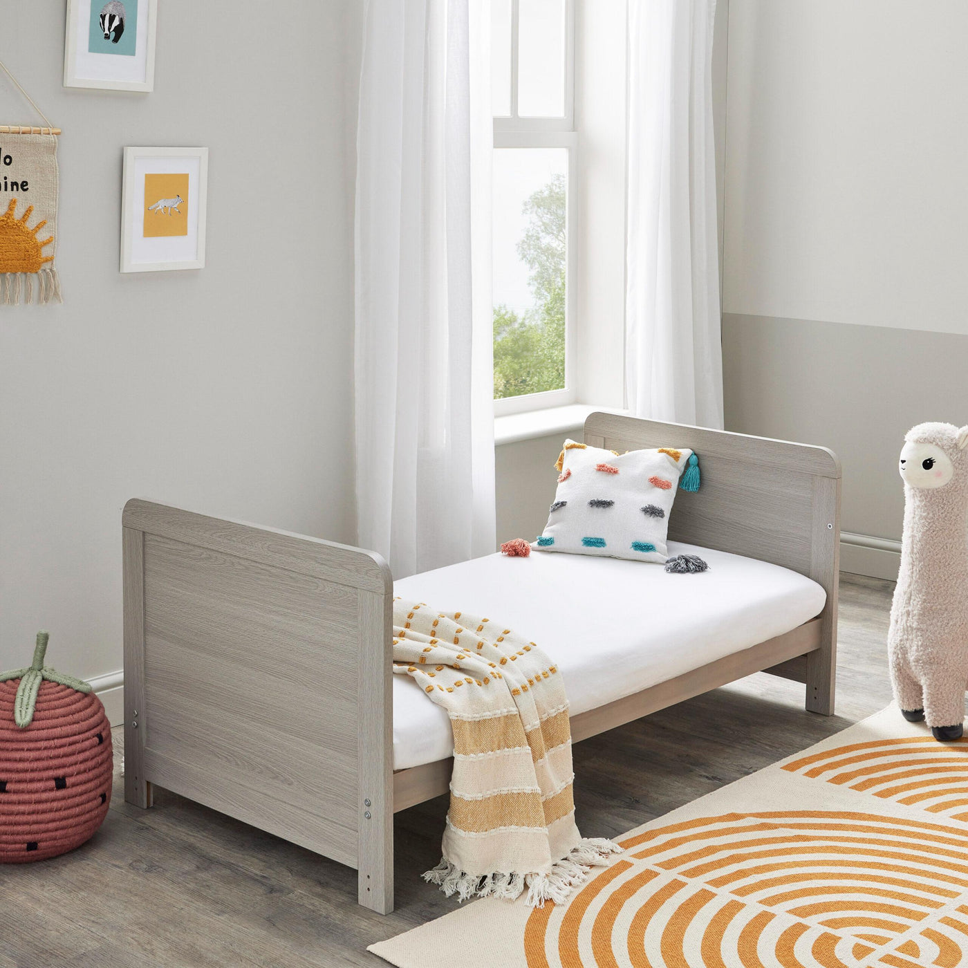 Caro Cot Bed - Grey Wash