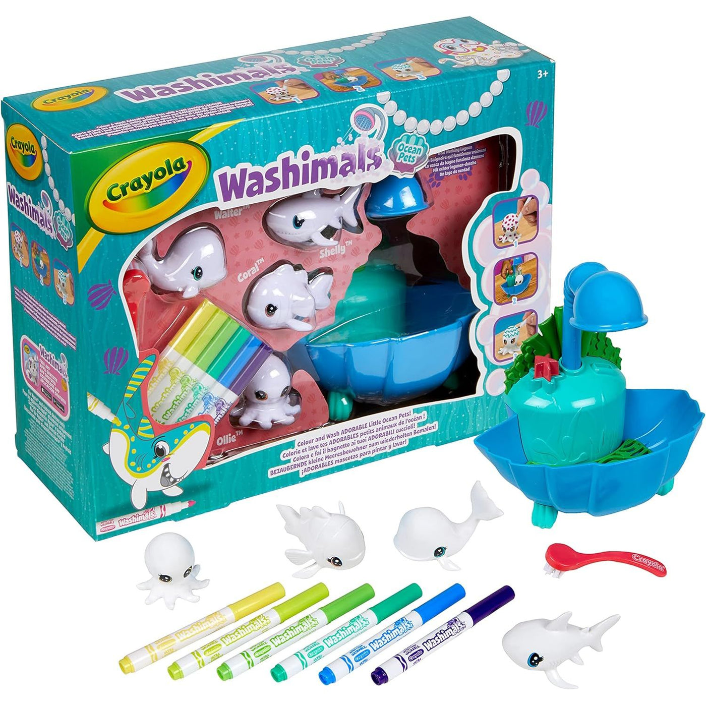 Washimals - Ocean Pets-Art & Craft Kits-Crayola-Yes Bebe