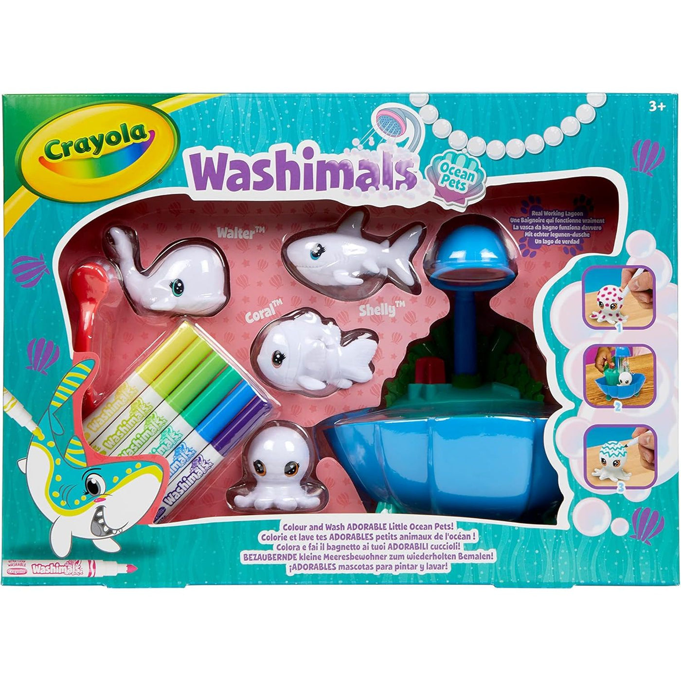 Washimals - Ocean Pets-Art & Craft Kits-Crayola-Yes Bebe