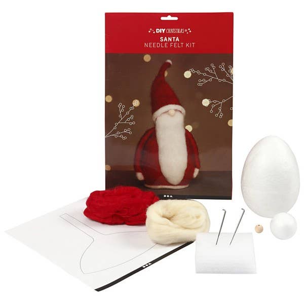 DIY felting kit - Santa Claus-Creativ Company-Yes Bebe