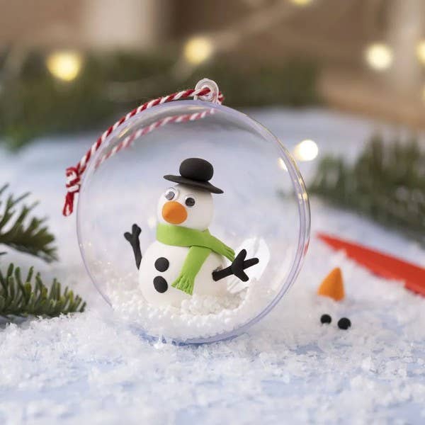 DIY modeling kit - Christmas ball - Snowman-Creativ Company-Yes Bebe