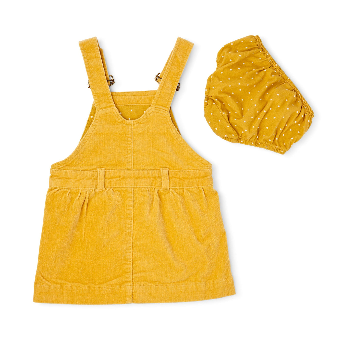 Ochre Corduroy Dress