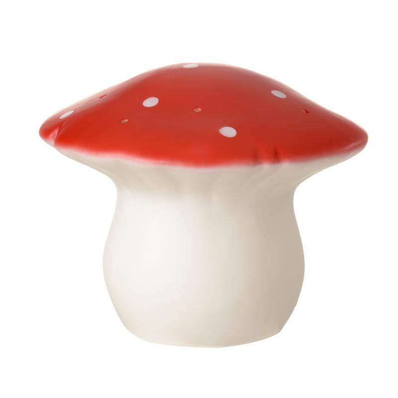 Heico Medium Night Light Lamp - Red Mushroom-Night Lights & Ambient Lighting-Egmont Toys-Yes Bebe