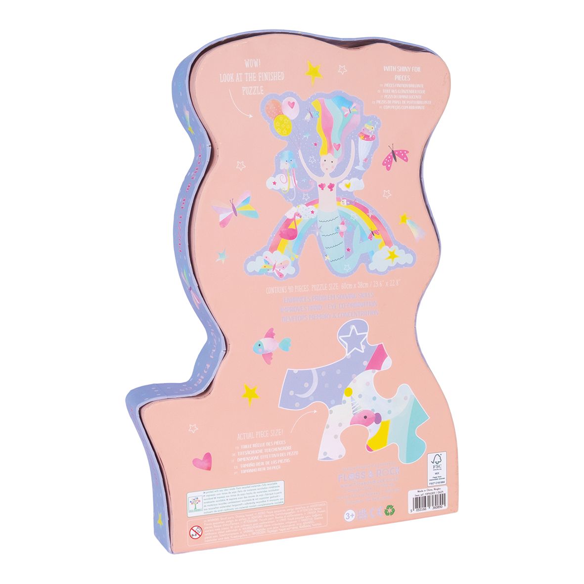 40 Piece Shaped Jigsaw In Shaped Box - Fantasy-40 piece puzzles-Floss & Rock-Yes Bebe