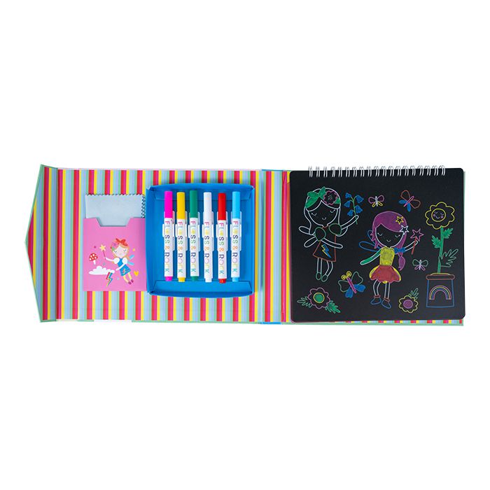 Chalk Board Sketchbook - Rainbow Fairy-Creative Art-Floss & Rock-Yes Bebe