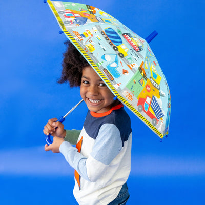 Colour Changing Umbrella - Construction-Magic Umbrellas-Floss & Rock-Yes Bebe