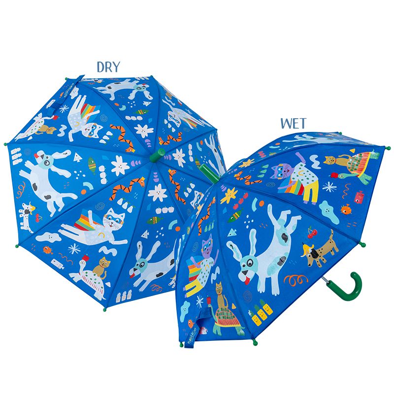 Colour Changing Umbrella - Pets-Magic Umbrellas-Floss & Rock-Yes Bebe