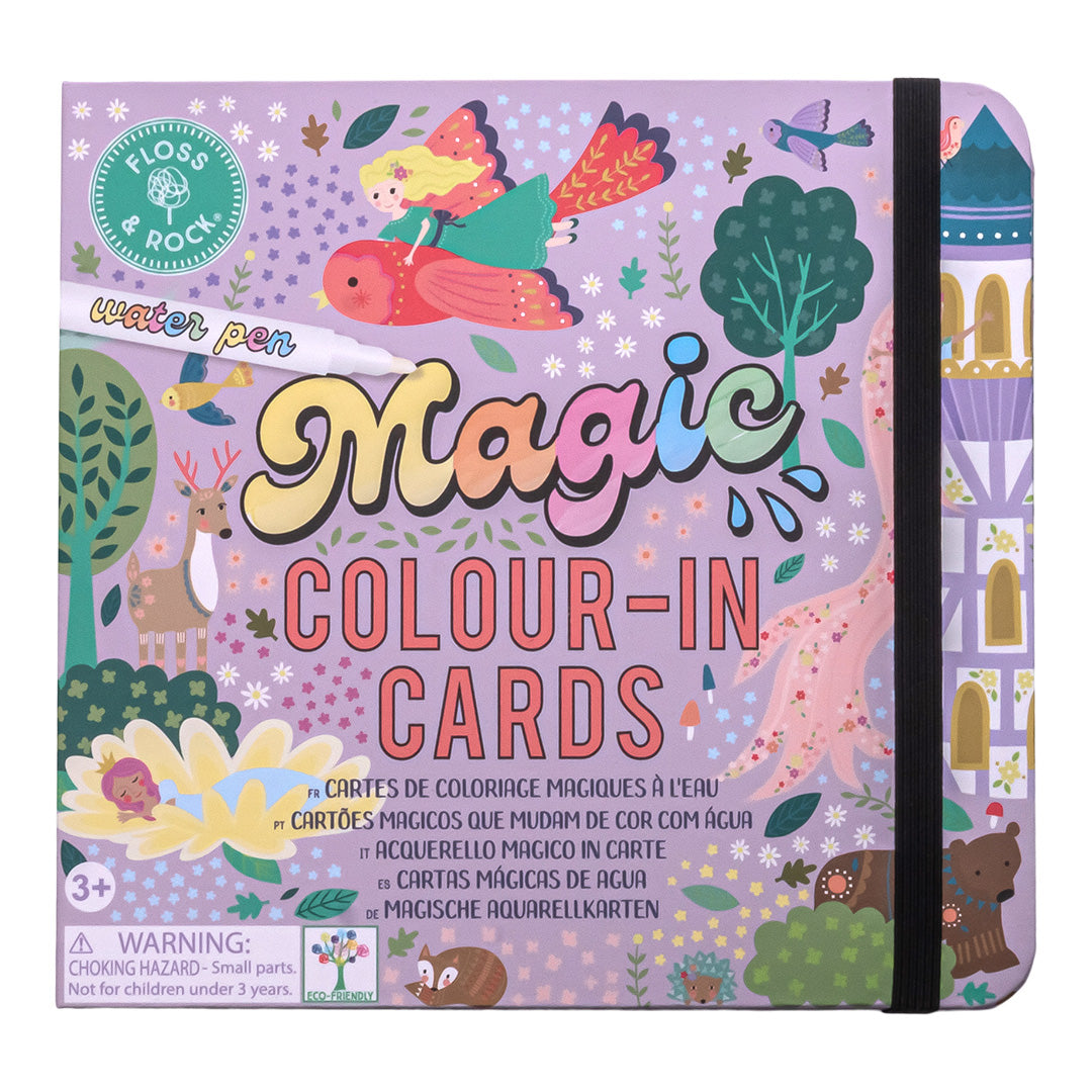 Magic Colour Changing Water Cards - Fairy Tale-Creative Art-Floss & Rock-Yes Bebe