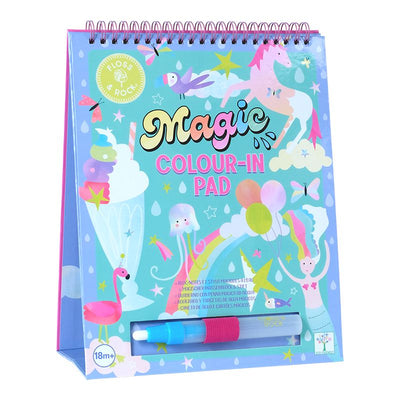 Magic Colour Changing Watercard Easel And Pen - Fantasy-Magic Water Easel Pads-Floss & Rock-Yes Bebe