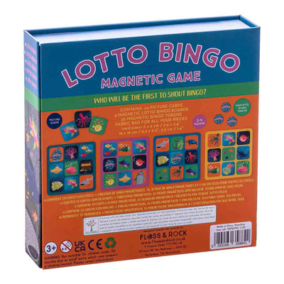 Magnetic Lotto Bingo - Deep Sea-Magnetic Play-Floss & Rock-Yes Bebe