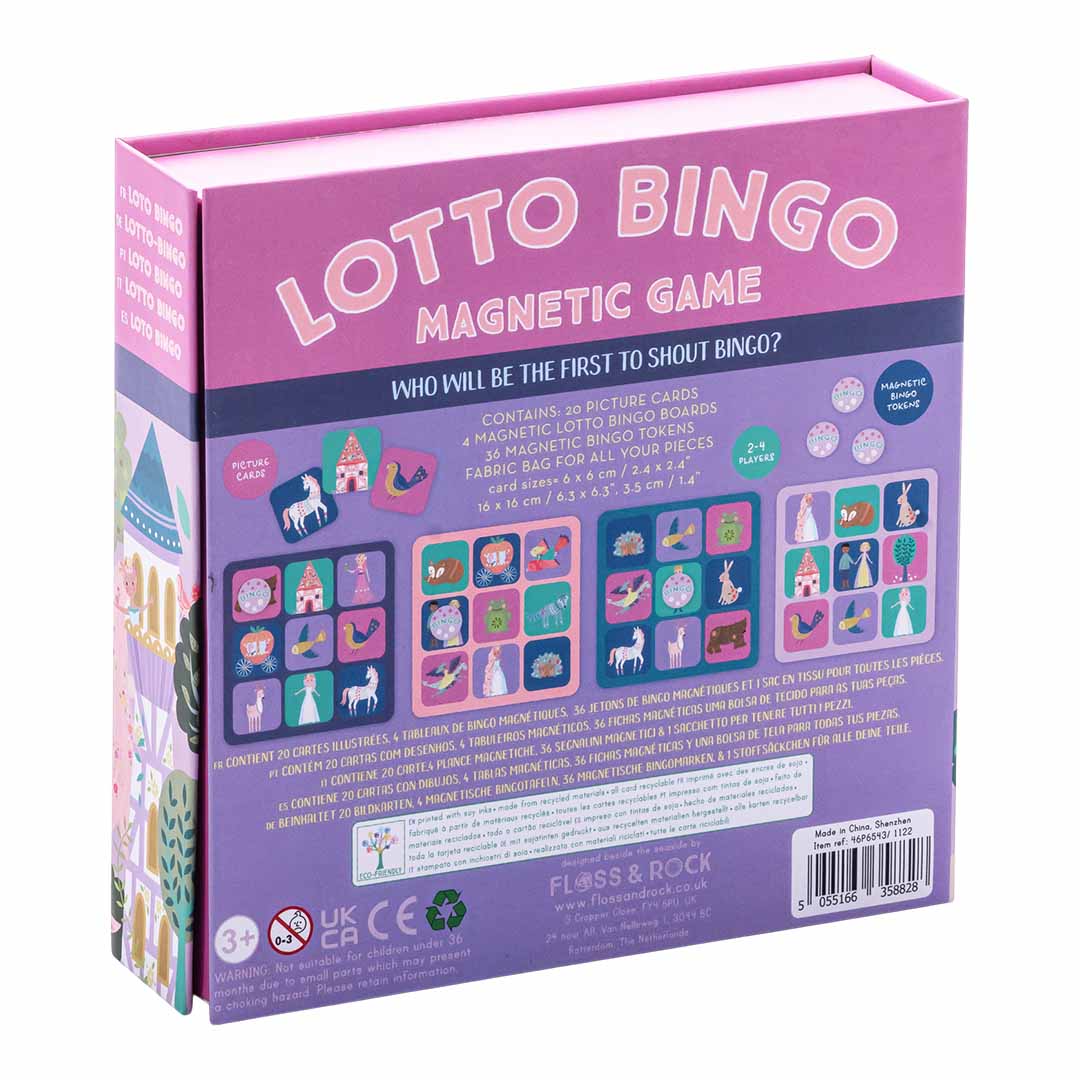 Magnetic Lotto Bingo - Fairy Tale-Magnetic Play-Floss & Rock-Yes Bebe