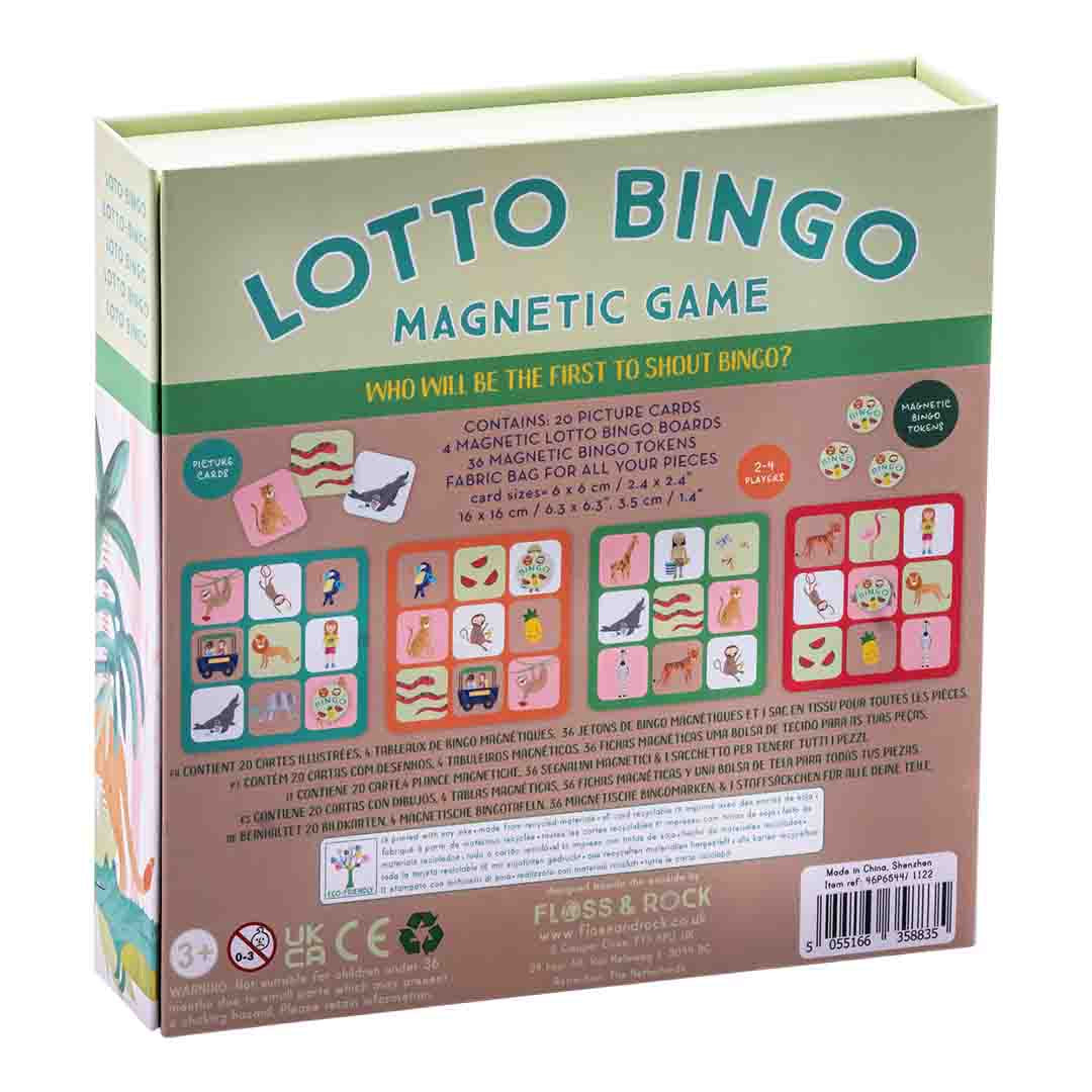 Magnetic Lotto Bingo - Jungle-Magnetic Play-Floss & Rock-Yes Bebe
