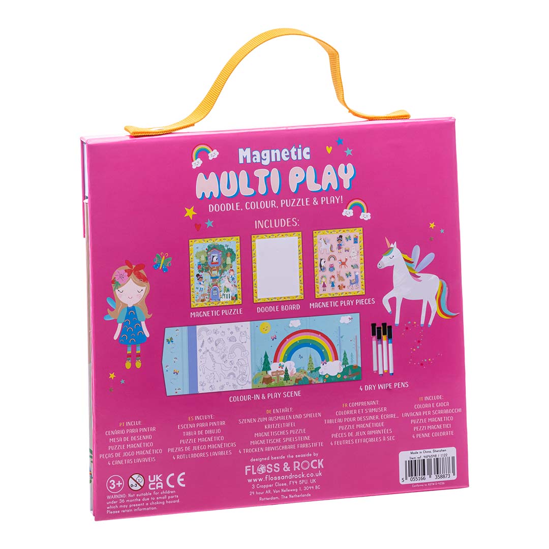 Magnetic Multi Play - Rainbow Fairy-Magnetic Play-Floss & Rock-Yes Bebe