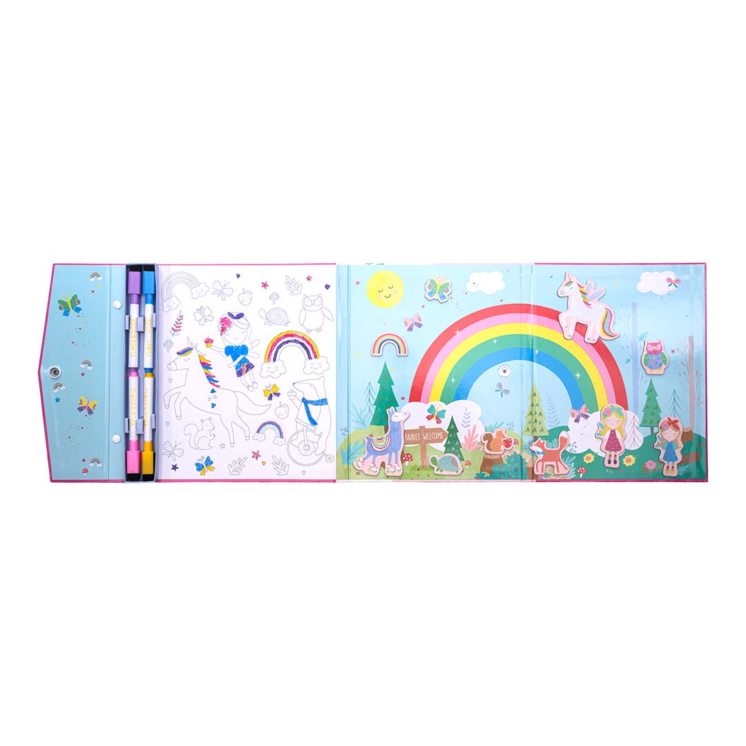 Magnetic Multi Play - Rainbow Fairy-Magnetic Play-Floss & Rock-Yes Bebe