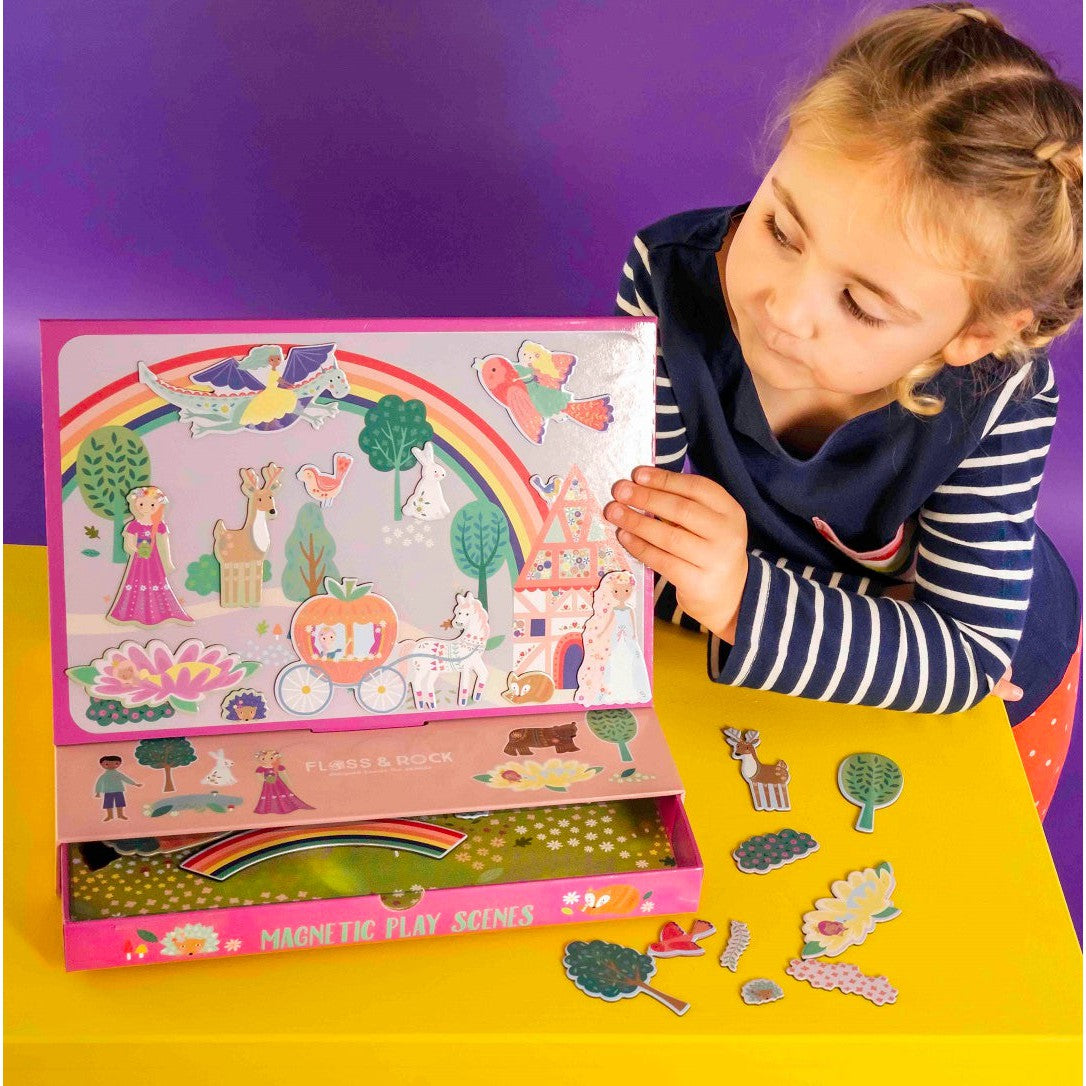 Magnetic Play Scene - Fairy Tale-Magnetic Play-Floss & Rock-Yes Bebe