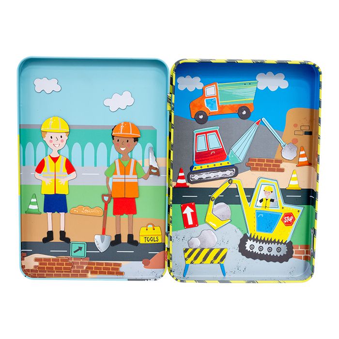 Magnetic Playtime - Construction-Magnetic Play-Floss & Rock-Yes Bebe