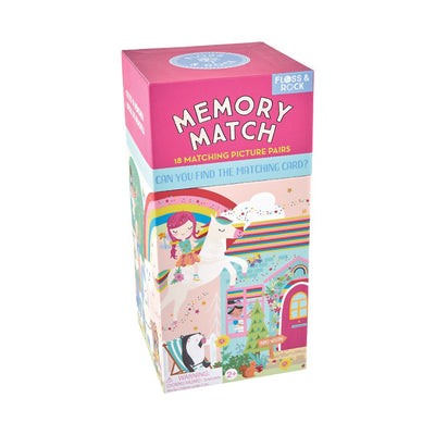 Memory Match Game - Rainbow Fairy-Memory Match-Floss & Rock-Yes Bebe