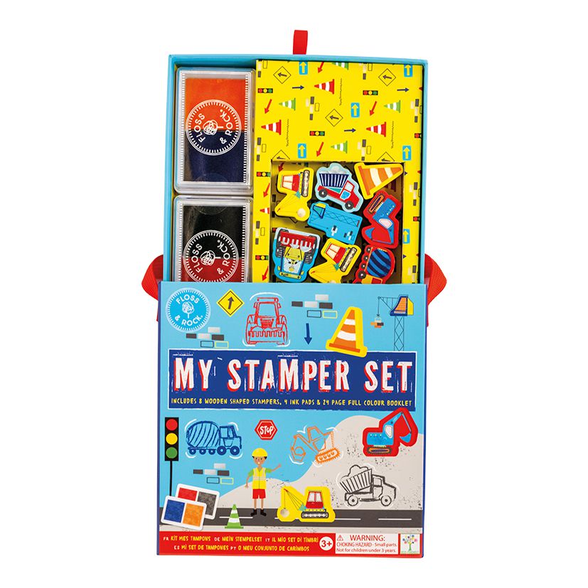 My Stamper Set - Construction-Stamp Sets-Floss & Rock-Yes Bebe