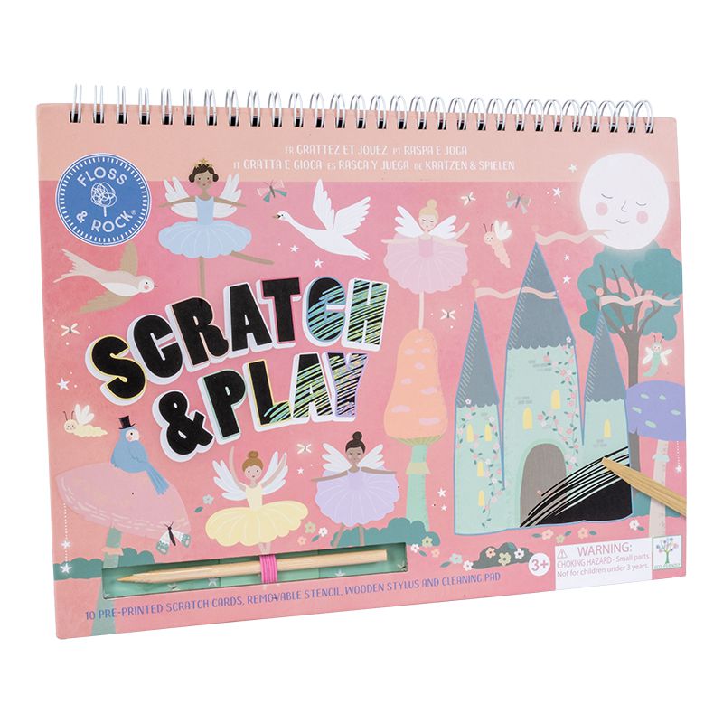 Scratch And Play - Enchanted-Creative Art-Floss & Rock-Yes Bebe