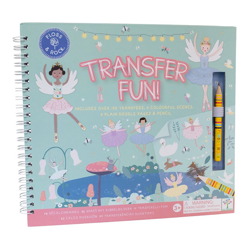 Transfer Fun - Enchanted-Creative Art-Floss & Rock-Yes Bebe