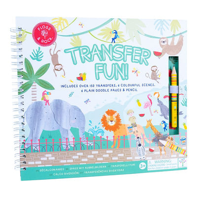 Transfer Fun - Jungle-Creative Art-Floss & Rock-Yes Bebe