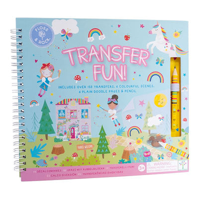 Transfer Fun - Rainbow Fairy-Creative Art-Floss & Rock-Yes Bebe