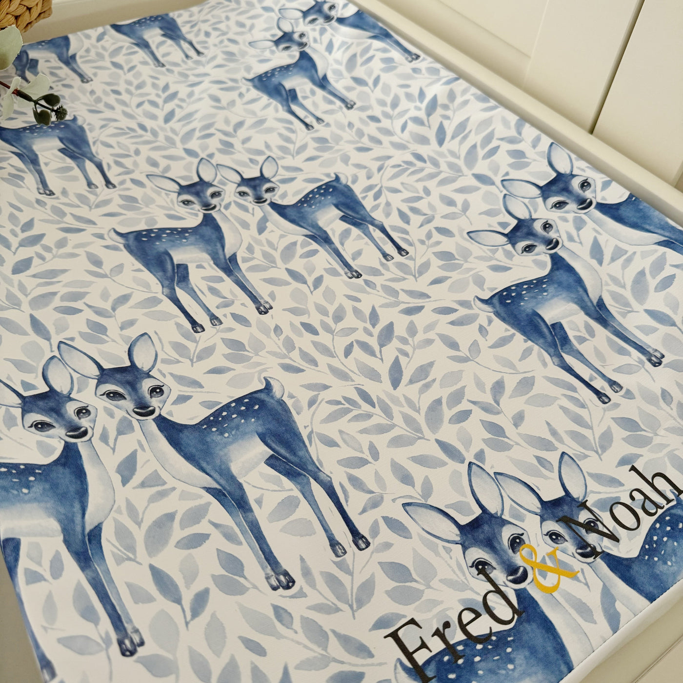 Blue Deer Changing Mat-Changing mat-Fred & Noah-Yes Bebe