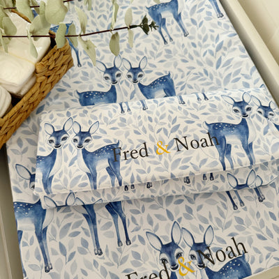 Blue Deer Changing Mat-Changing mat-Fred & Noah-Yes Bebe