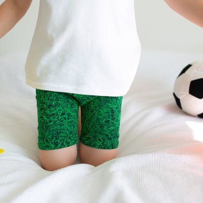 Grass Print Shorts-Shorts-Fred & Noah-Yes Bebe