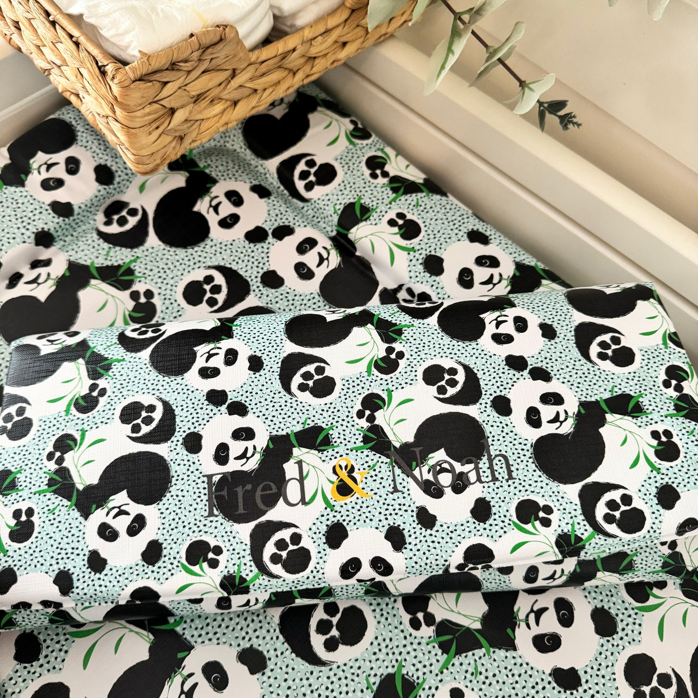 Panda Changing Mat-Changing mat-Fred & Noah-Travel changing mat-Yes Bebe