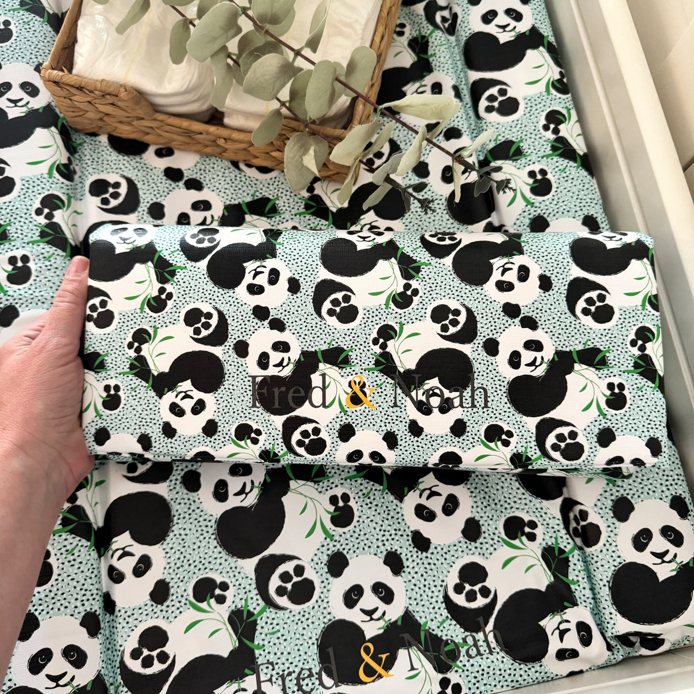 Panda Changing Mat-Changing mat-Fred & Noah-Yes Bebe